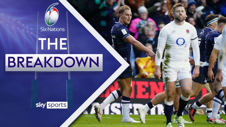 Sky Sports journalist John Dennen is joined by Sky Sports Rugby Union journalist Megan Wellens as they discuss England&#39;s performance their defeat at Murrayfield breakdown vod thumb 