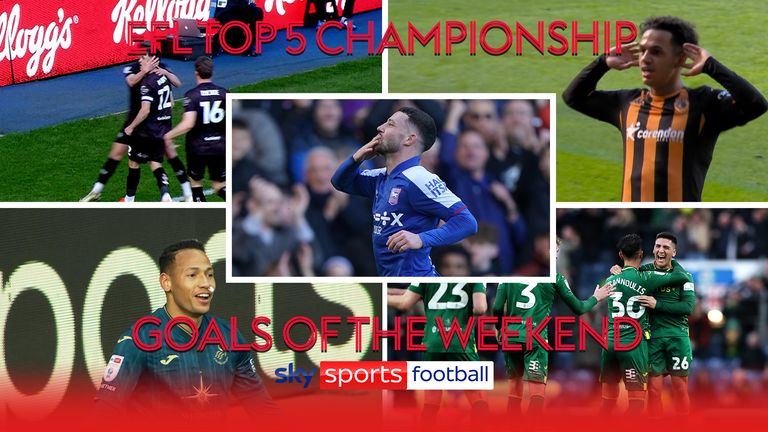 Top 5 Championship EFL goals
