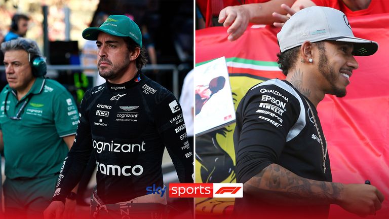 Sky F1&#39;s Jenson Button would like to see his former teammate Fernando Alonso replace Lewis Hamilton at Mercedes for the 2025 season.