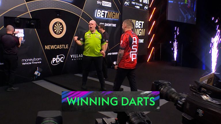 MVG beats Nathan Aspinall in Newcastle