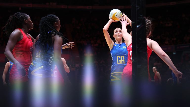 Netball, Team Bath, Strathclyde Sirens