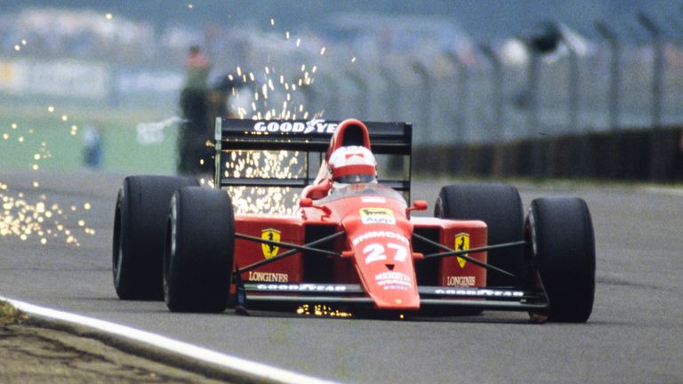 Nigel Mansell, Ferrari 640.