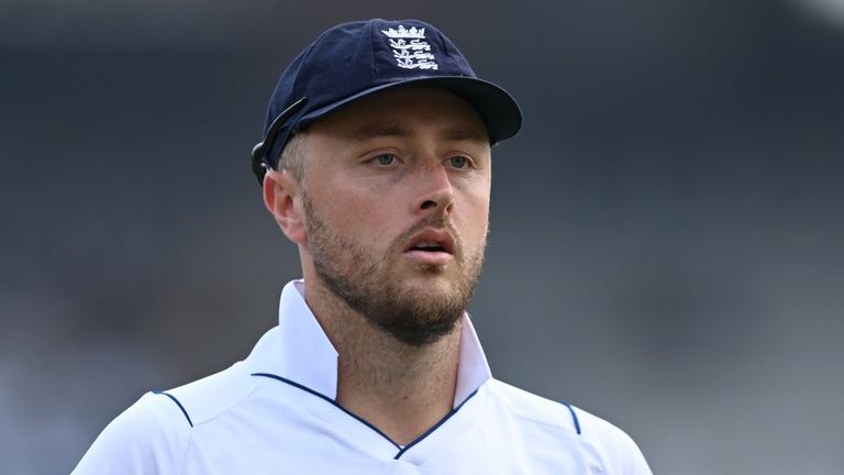 Ollie Robinson failed to pick up a wicket in his 13 overs during the fourth Test