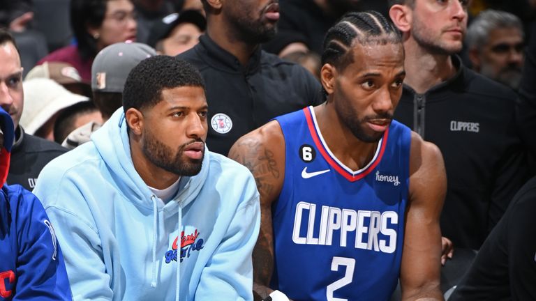 Paul George and Kawhi Leonard 